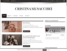 Tablet Screenshot of cristinamusacchio.com